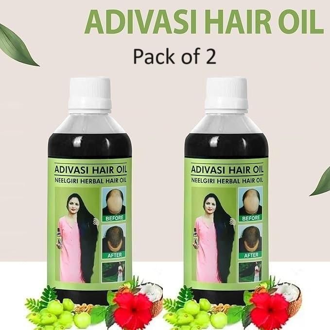 Adivasi Neelgiri Hair Oil 125ML (Pack of 2)